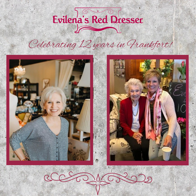 Evilenas red dresser discount