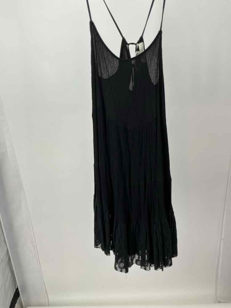 formal black dress wedding guest BUTTERFLY CHAIN ​​BUSTIER BABY DOLL DRESS (BLACK) – MAJOH main image 0
