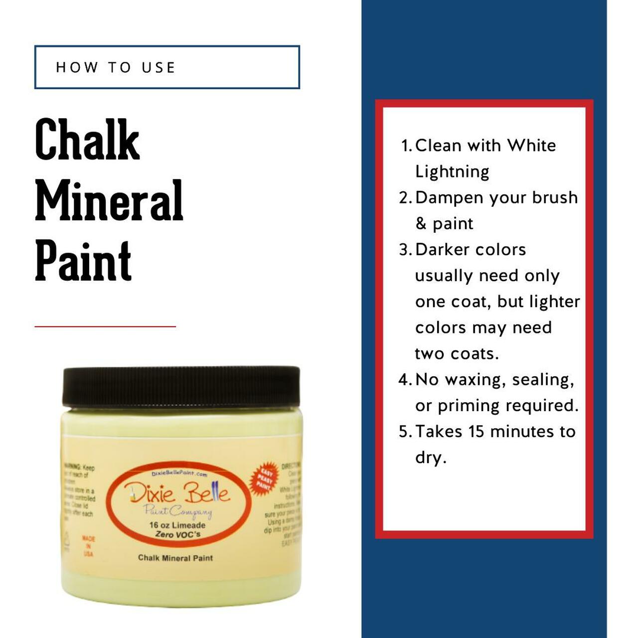 Dixie Belle Chalk Paint - Tea Rose 8 oz